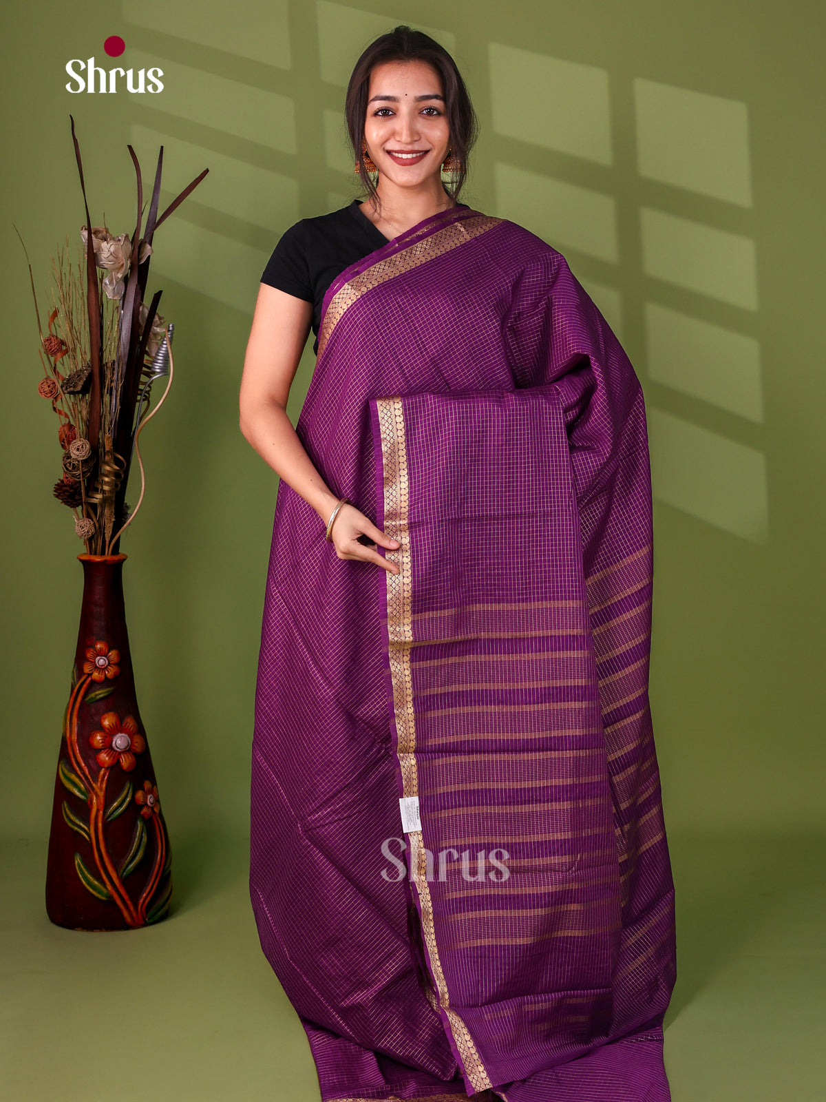 Semi Mysoresilk Saree - EJ09032