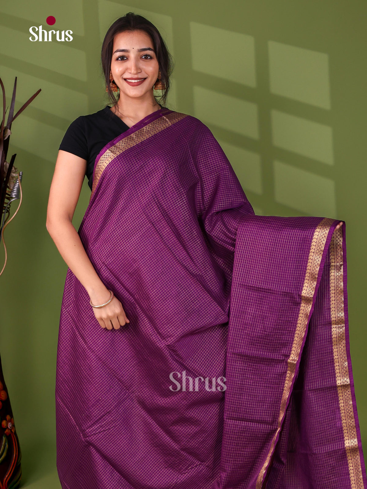 Semi Mysoresilk Saree - EJ09032