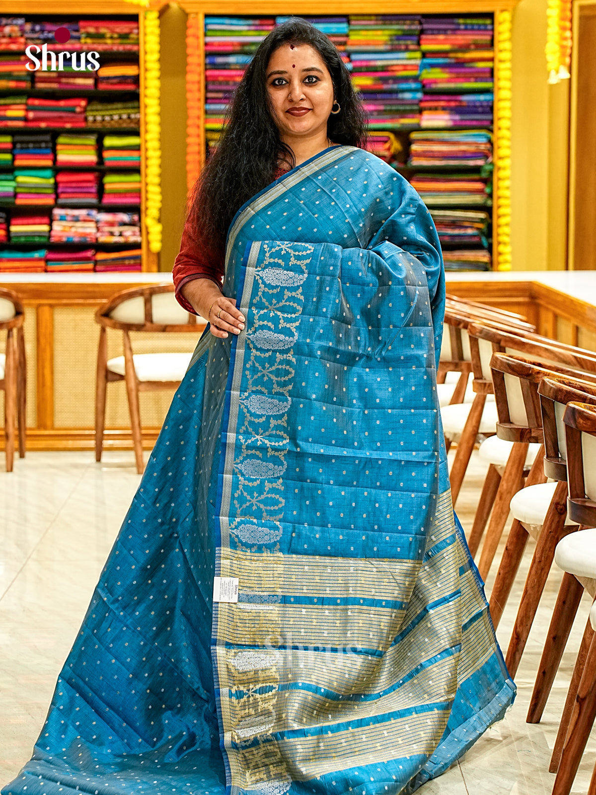 Semi Mysoresilk Saree - EJ09033
