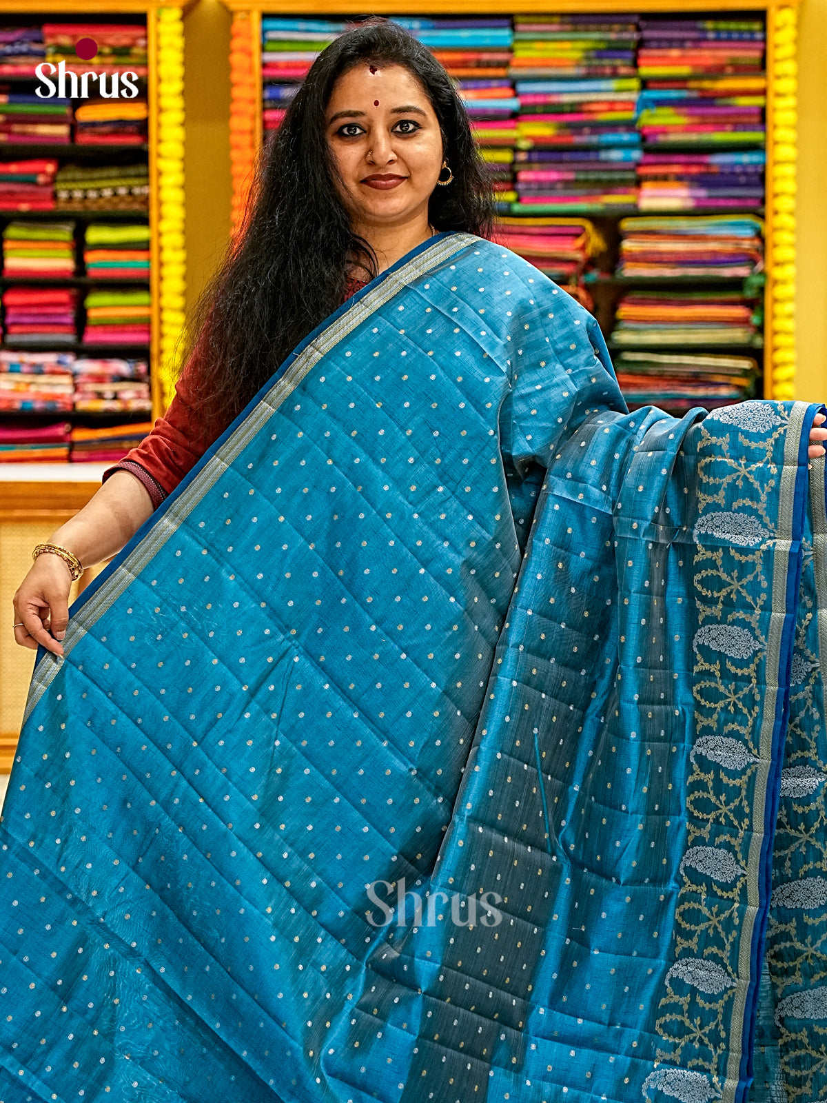 Semi Mysoresilk Saree - EJ09033