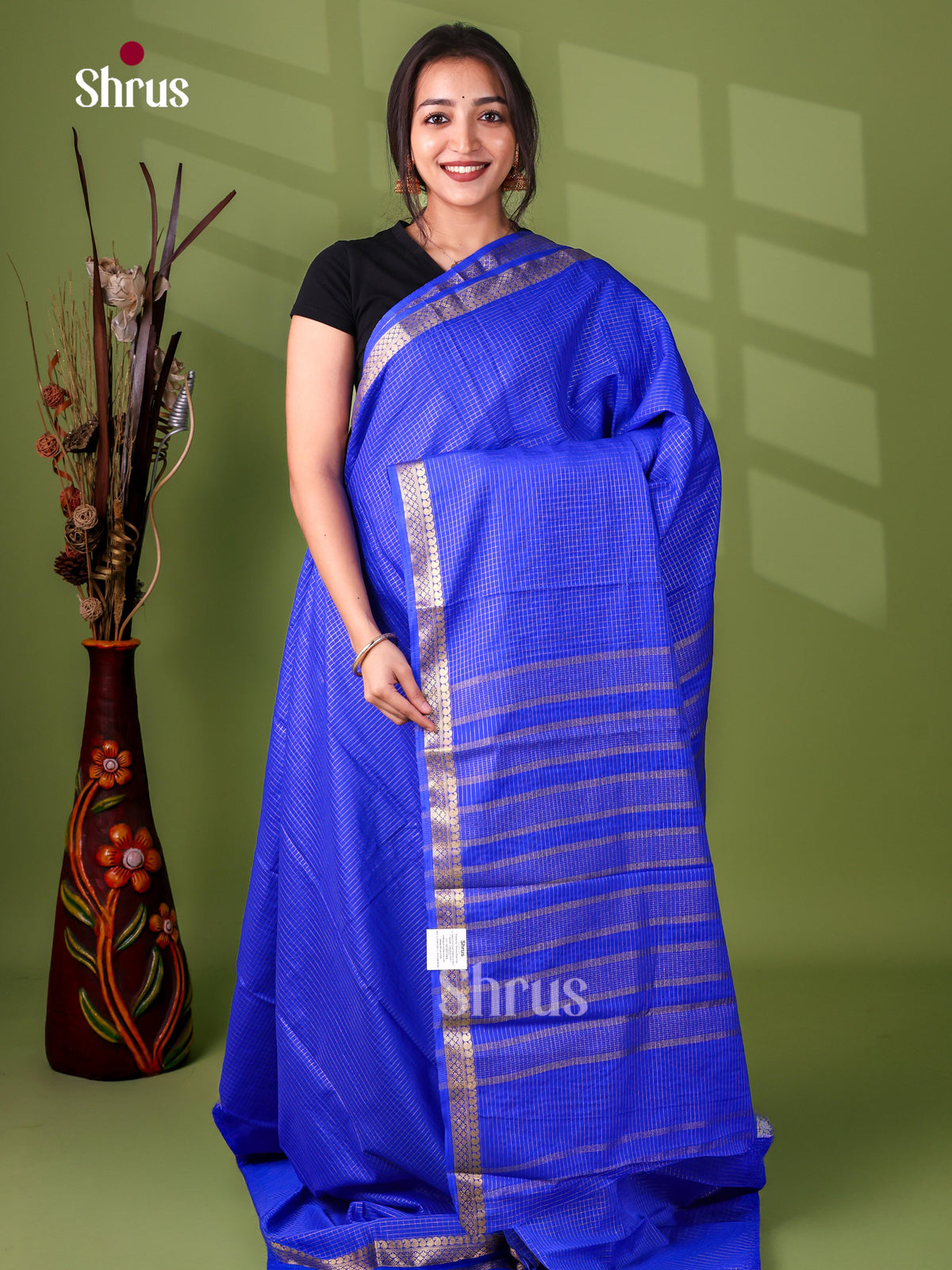 Semi Mysoresilk Saree - EJ09034