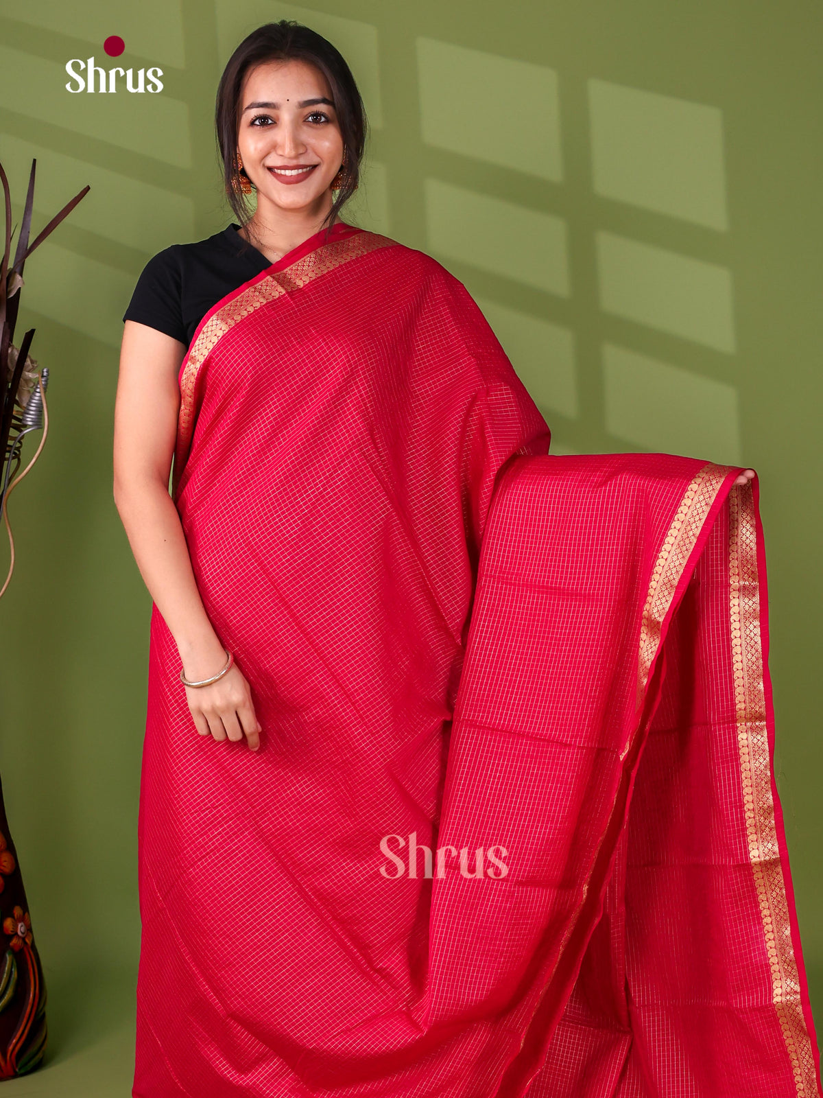 Semi Mysoresilk Saree - EJ09035