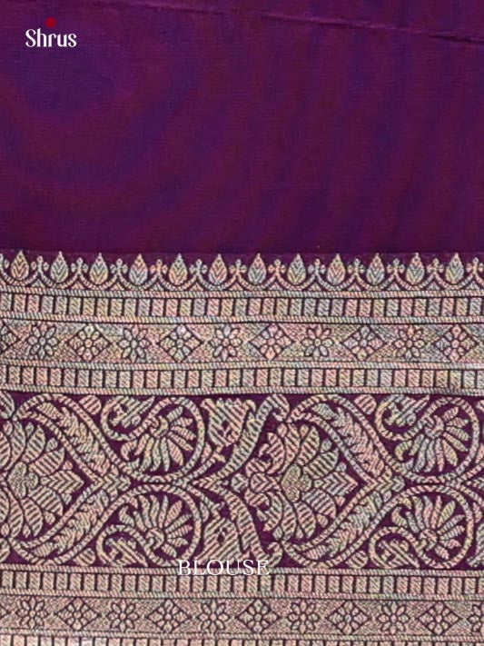 Printed Banarasi Saree - EJ09047