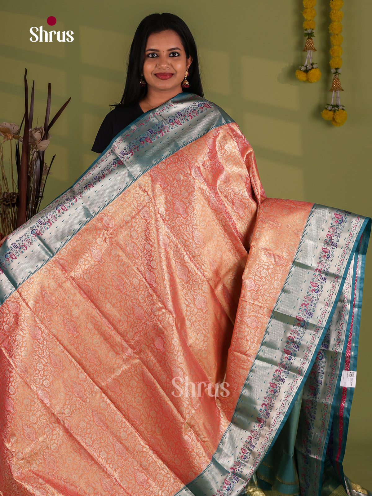 Kanchipuram-halfpure Saree - EJ09111