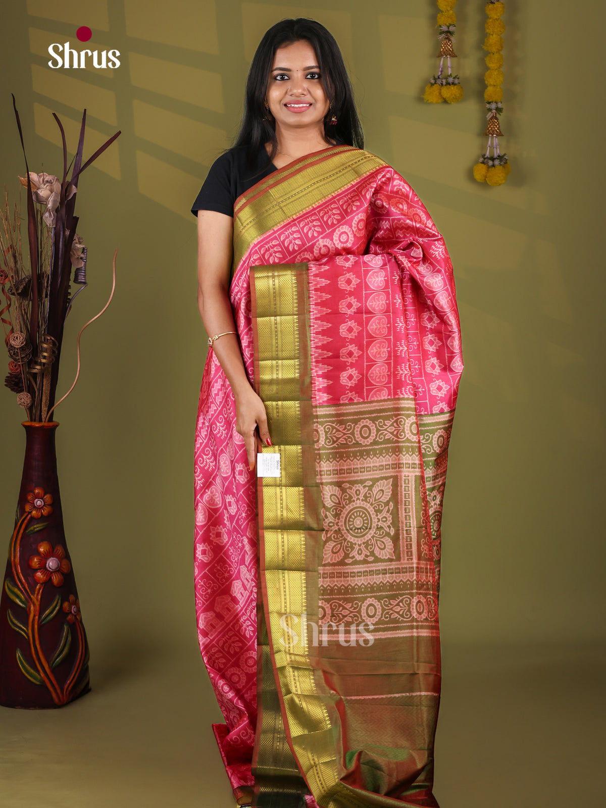 Semi Patola Saree - EJ09135