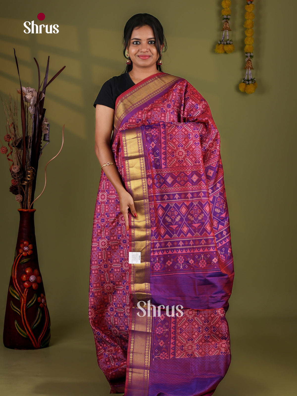 Semi Patola Saree - EJ09140