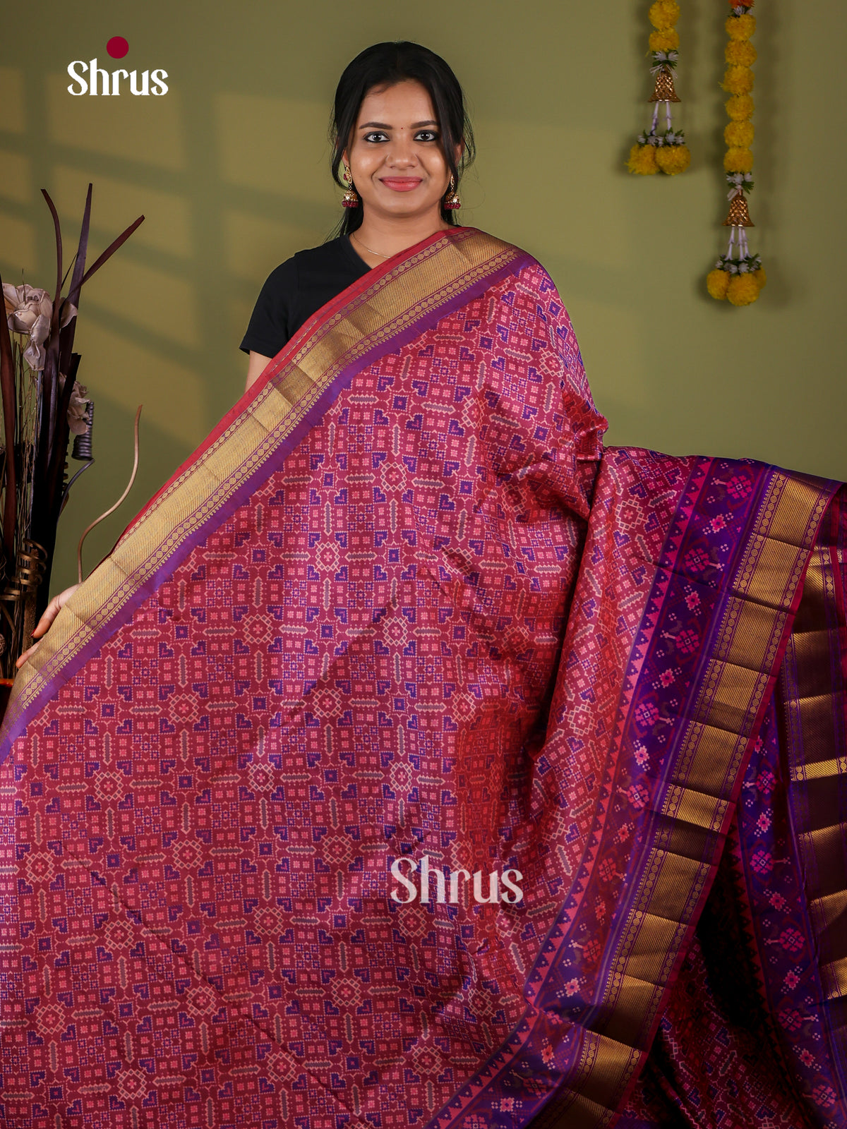 Semi Patola Saree - EJ09140