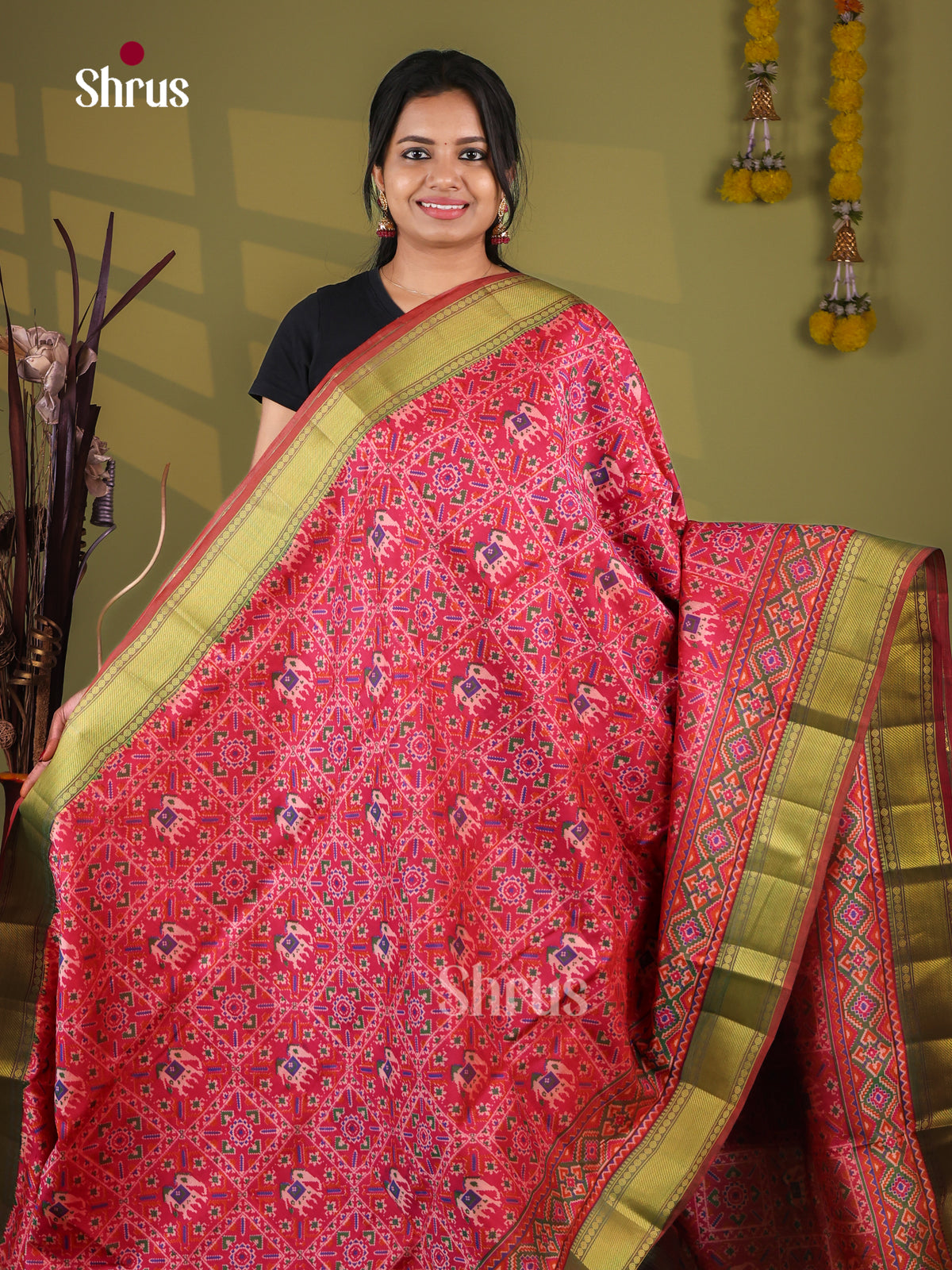 Semi Patola Saree - EJ09147
