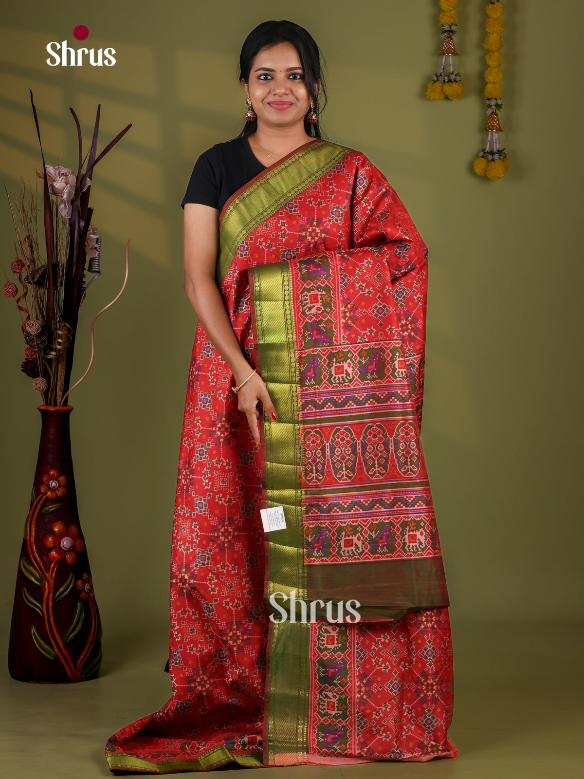 Semi Patola Saree - EJ09160
