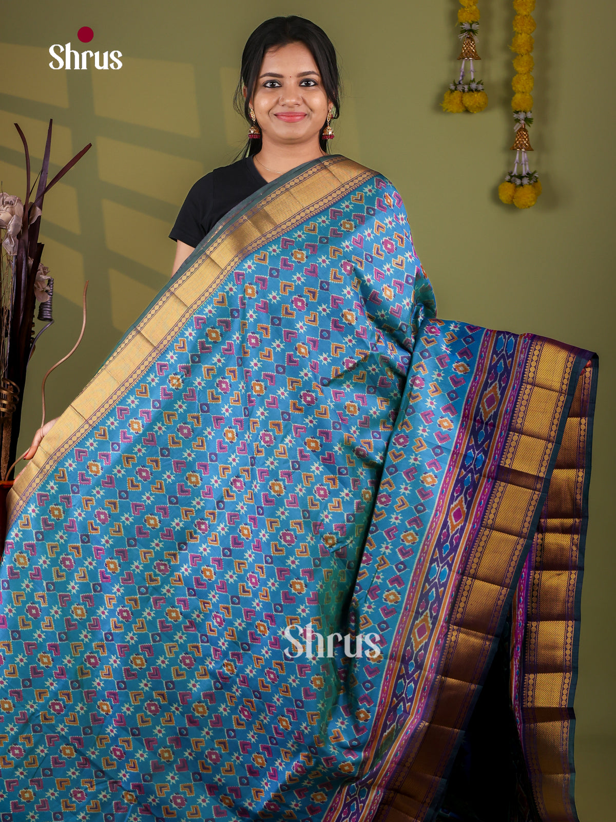 Semi Patola Saree - EJ09168