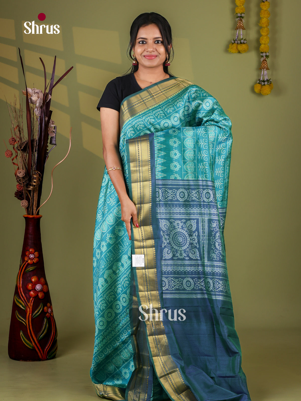 Semi Patola Saree - EJ09170