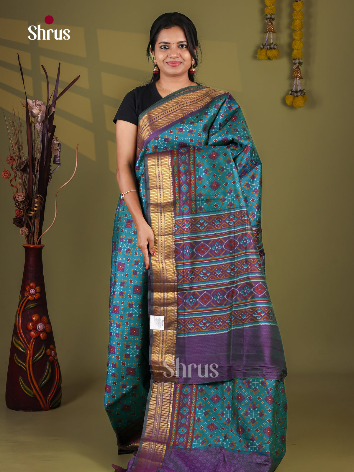 Semi Patola Saree - EJ09176