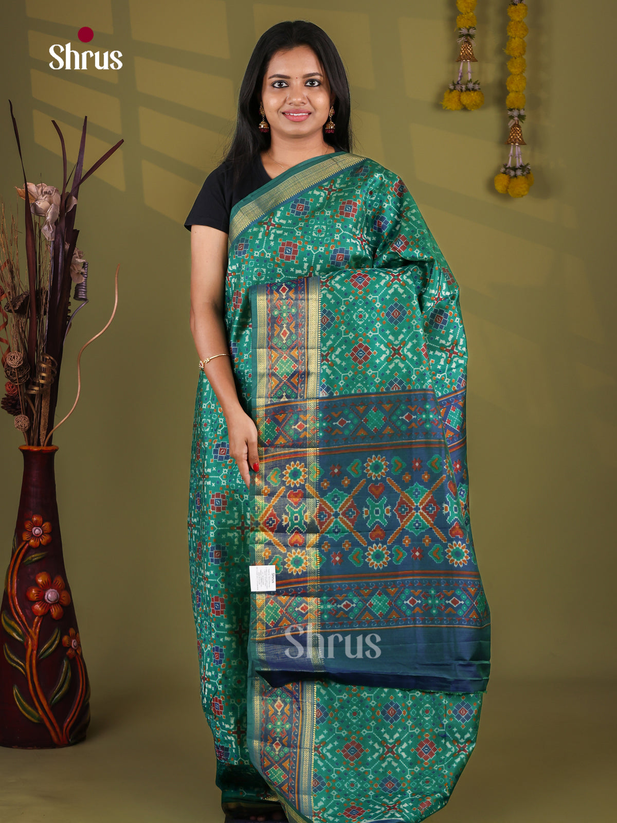 Semi Patola Saree - EJ09183