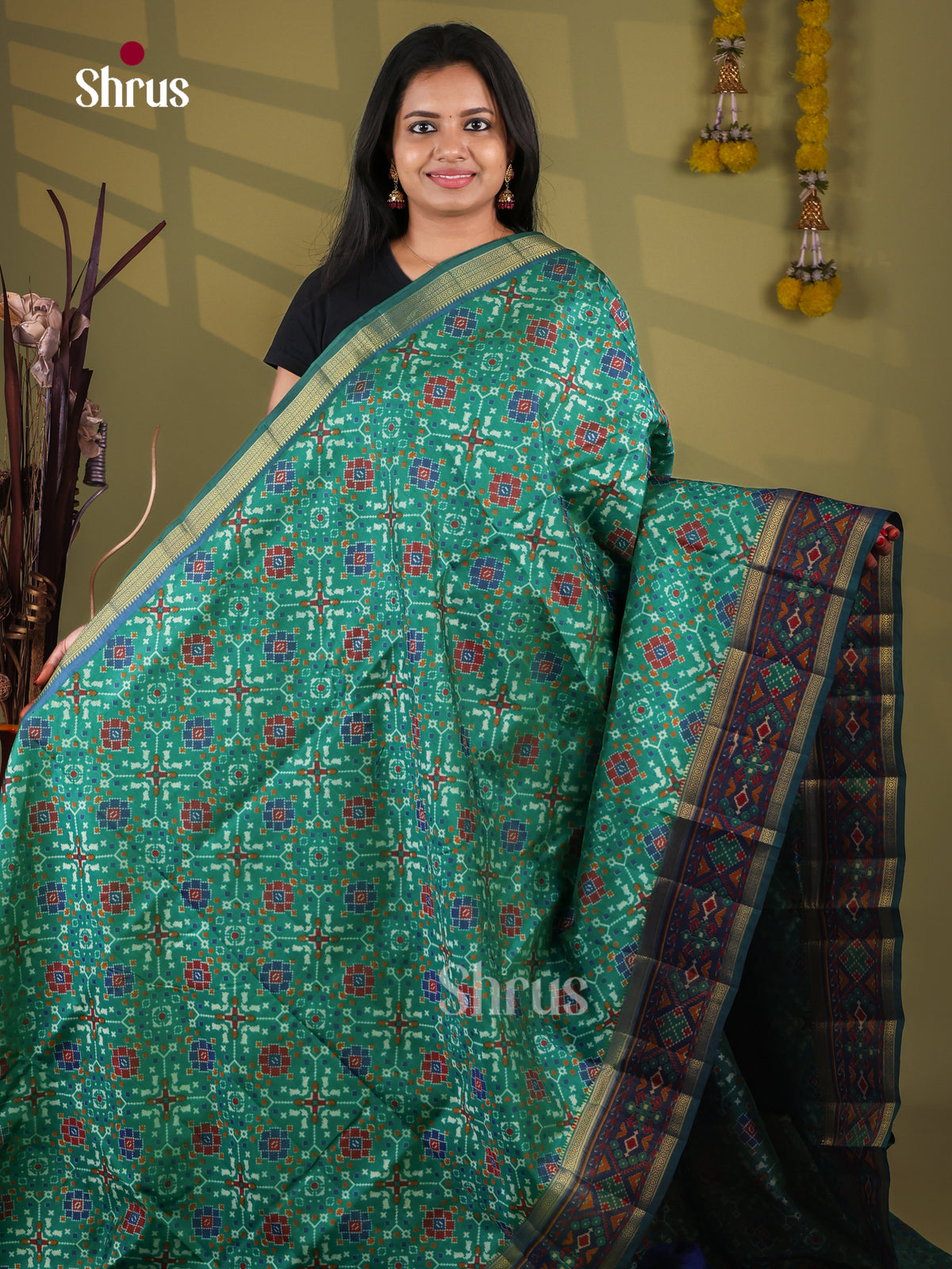 Semi Patola Saree - EJ09183