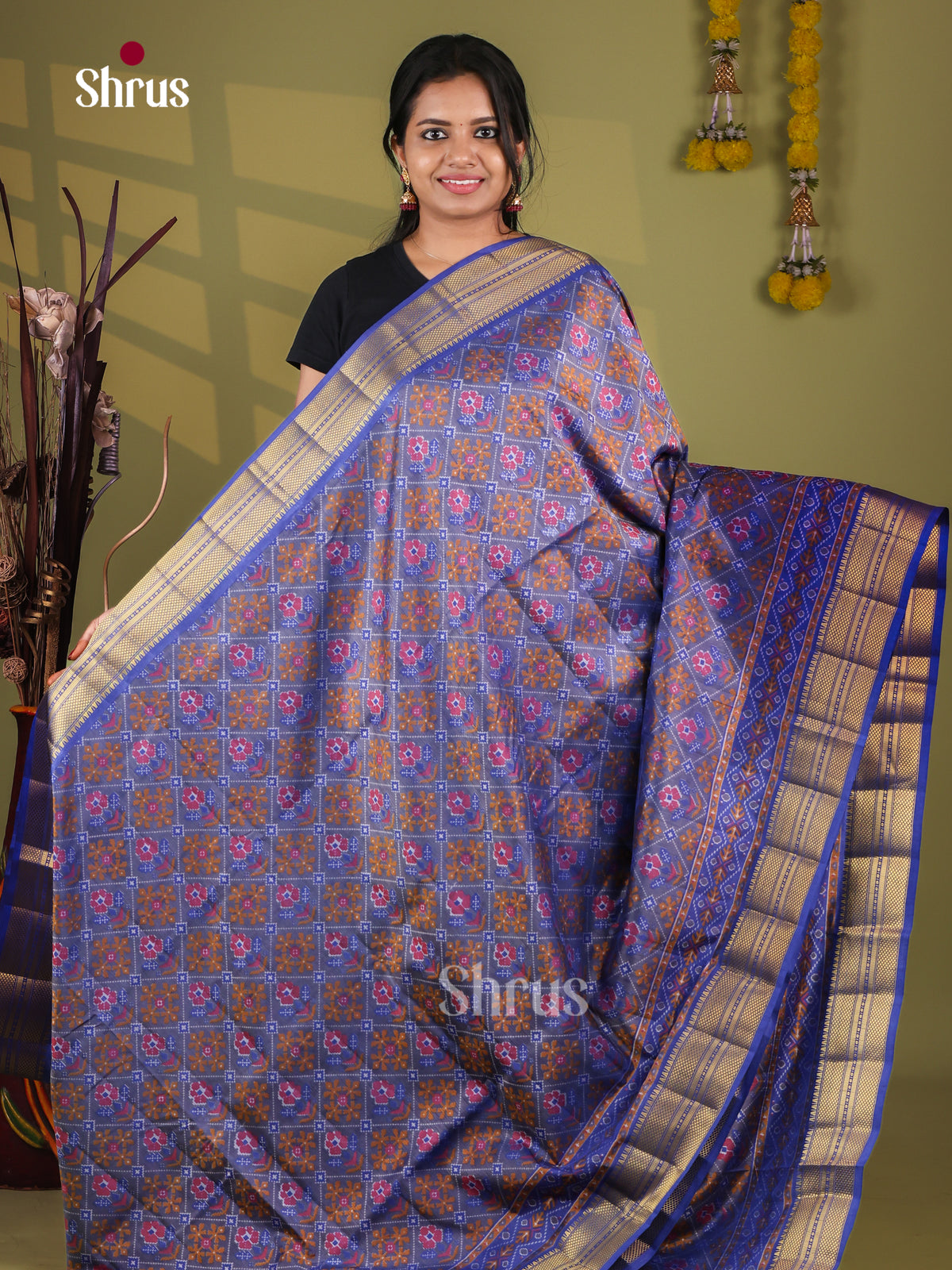 Semi Patola Saree - EJ09222
