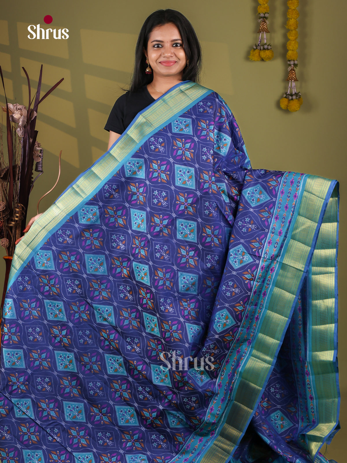 Semi Patola Saree - EJ09224