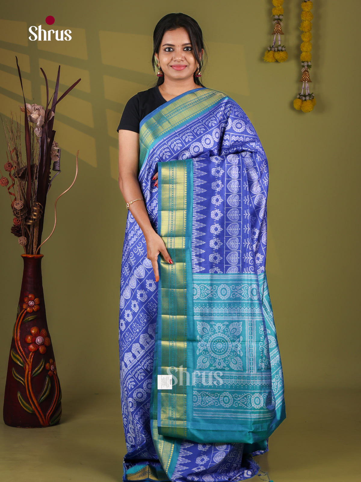 Semi Patola Saree - EJ09225