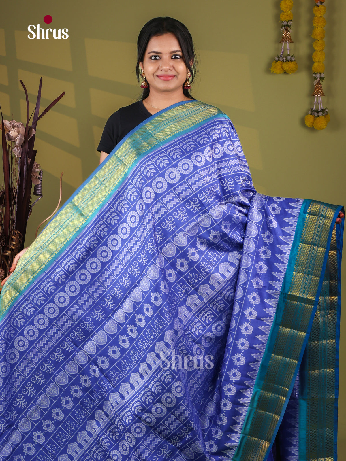 Semi Patola Saree - EJ09225