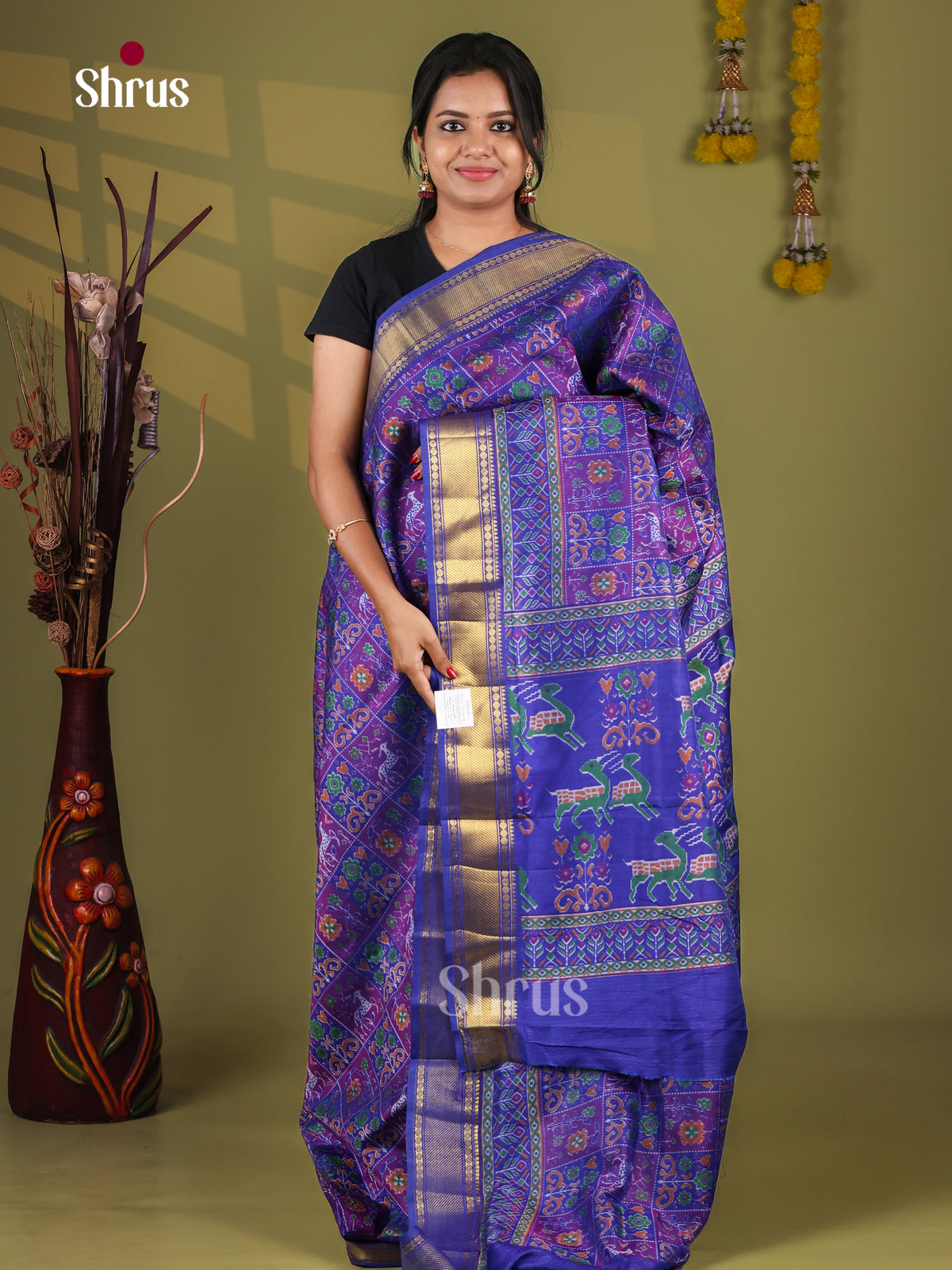 Semi Patola Saree - EJ09229
