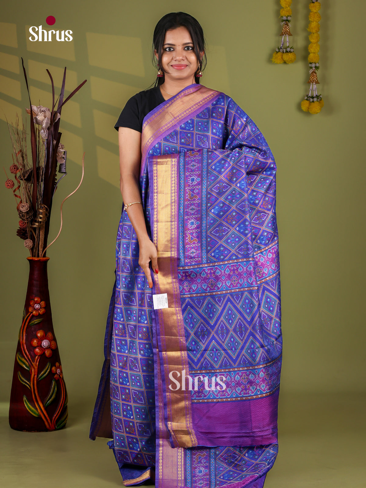 Semi Patola Saree - EJ09234