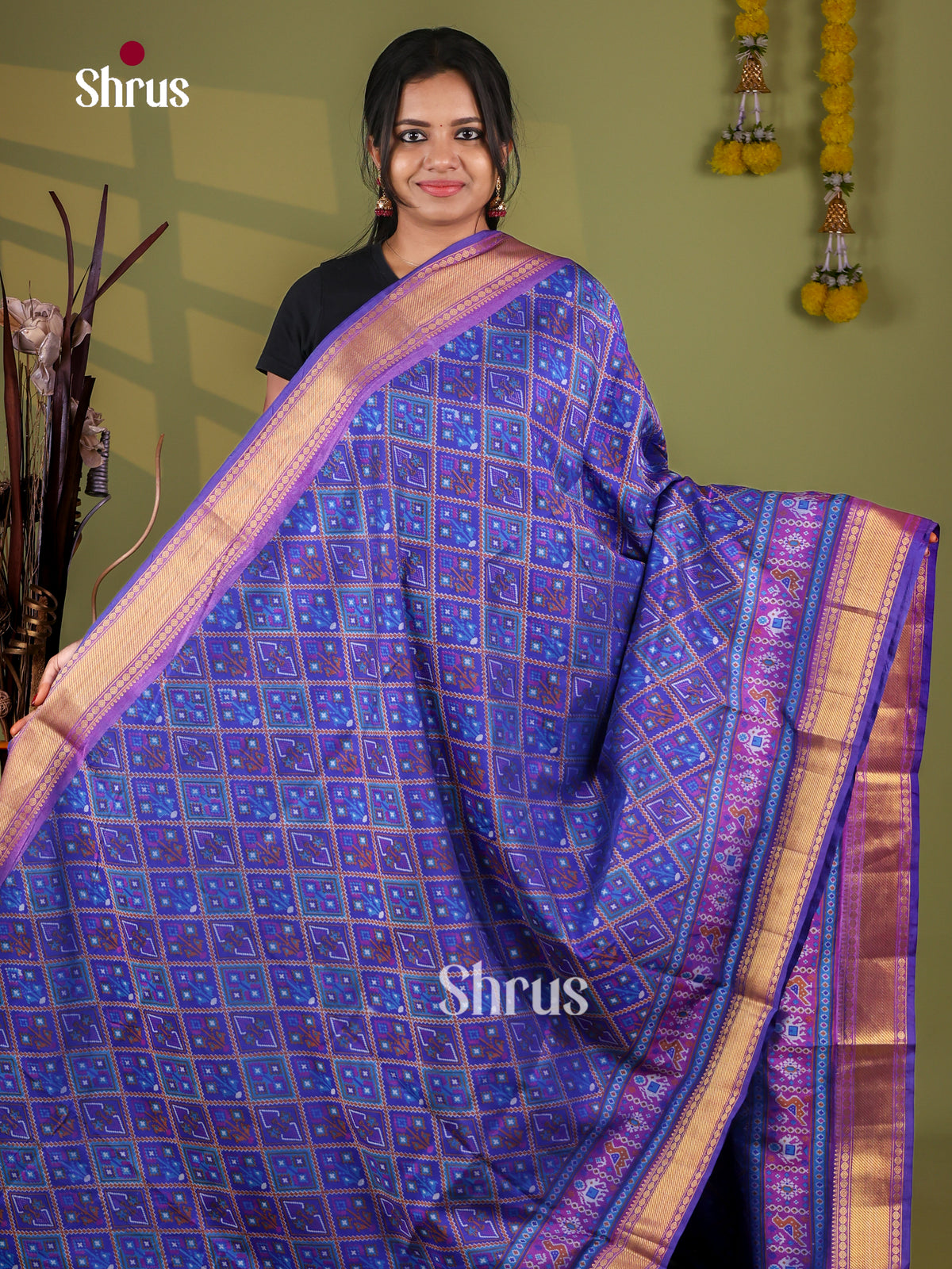 Semi Patola Saree - EJ09234
