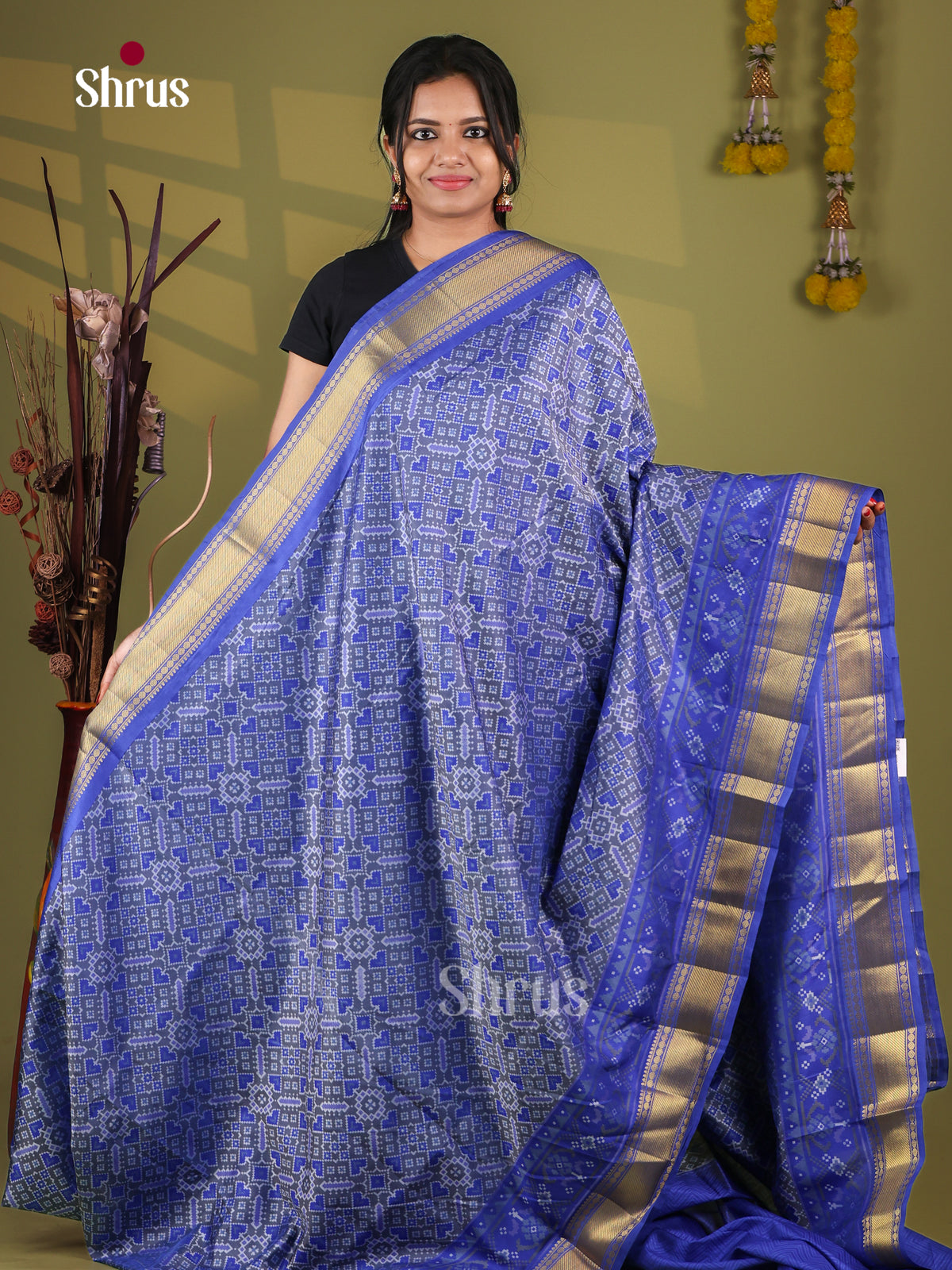 Semi Patola Saree - EJ09236
