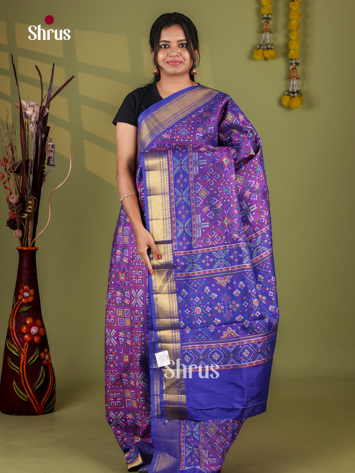 Semi Patola Saree - EJ09241