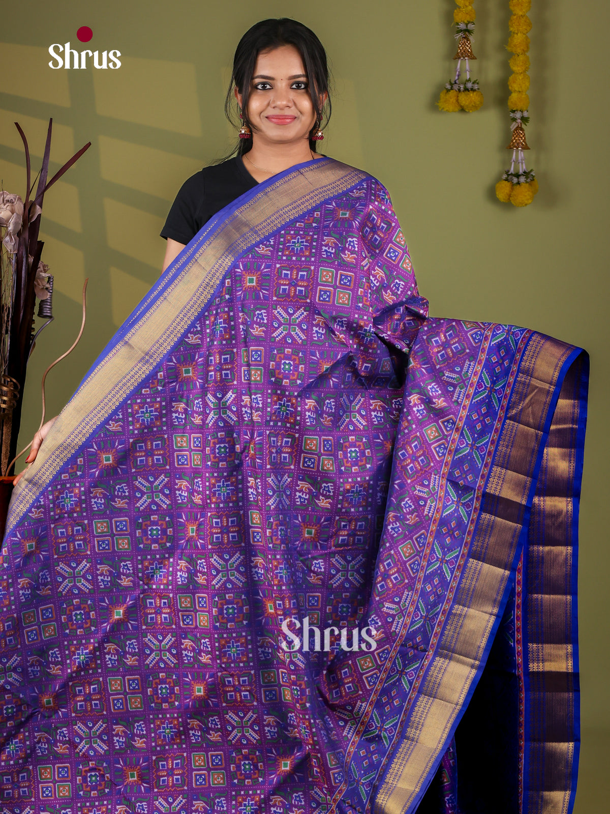 Semi Patola Saree - EJ09241