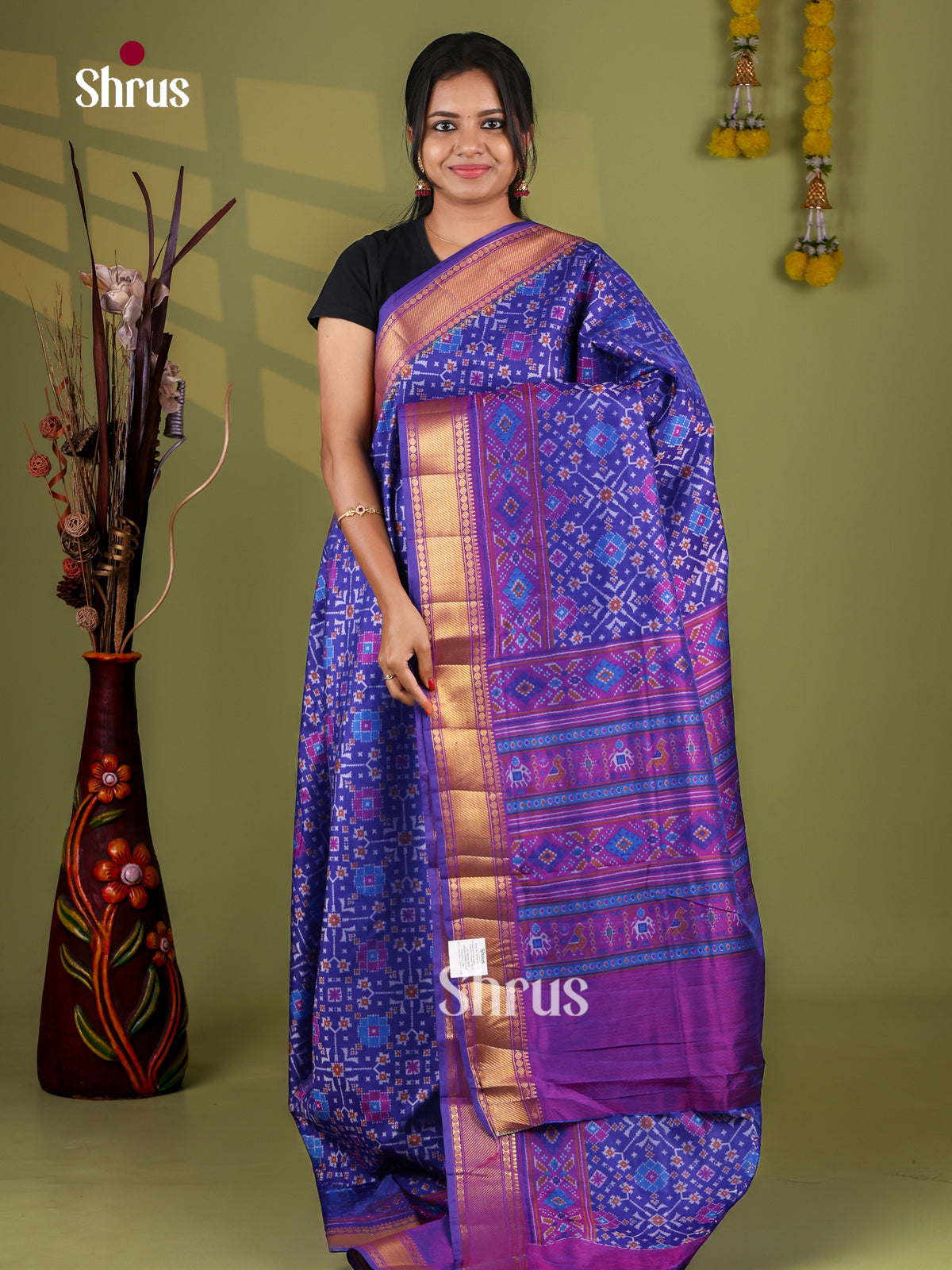 Semi Patola Saree - EJ09246