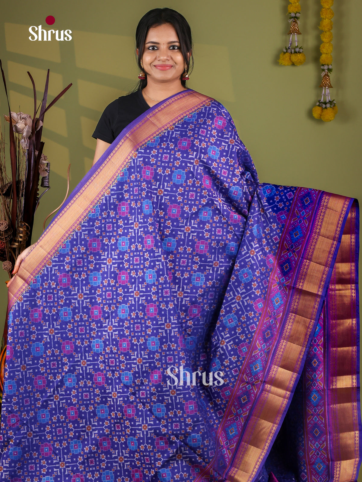 Semi Patola Saree - EJ09246