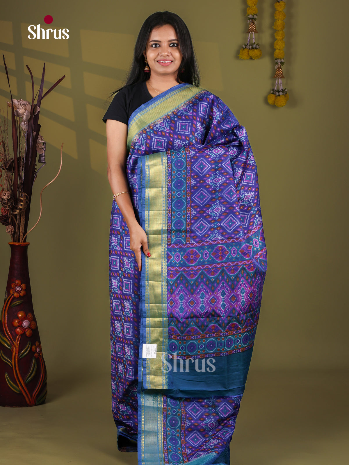 Semi Patola Saree - EJ09247