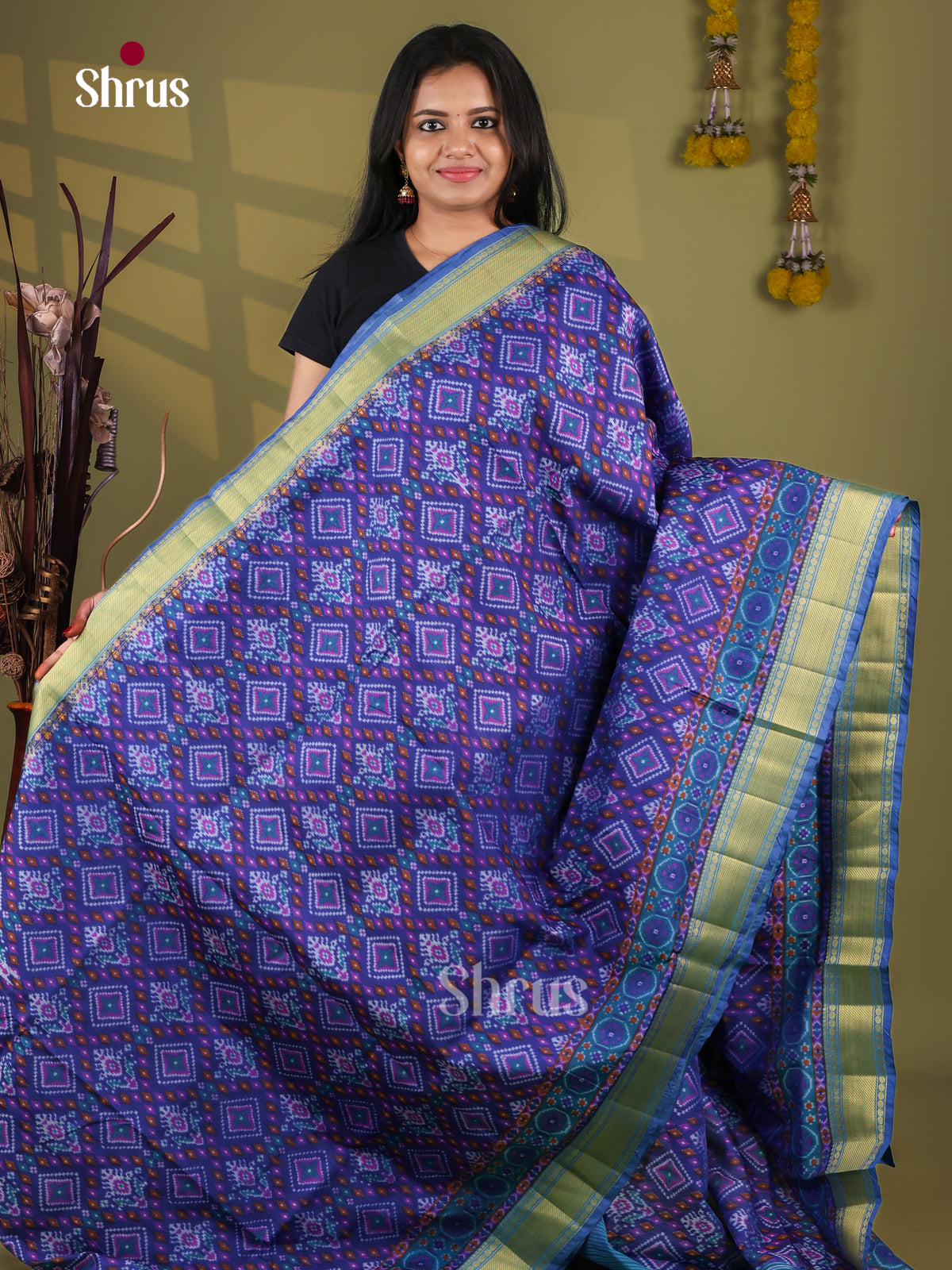 Semi Patola Saree - EJ09247