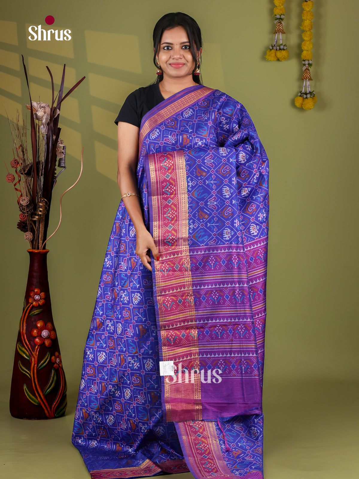 Semi Patola Saree - EJ09353
