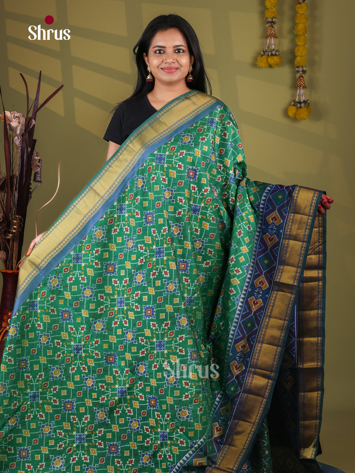 Semi Patola Saree - EJ09259