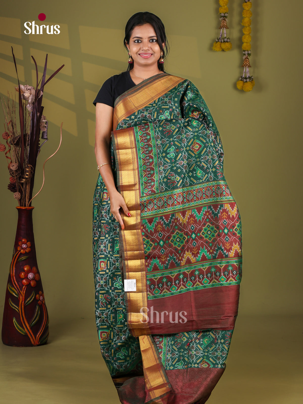 Semi Patola Saree - EJ09261