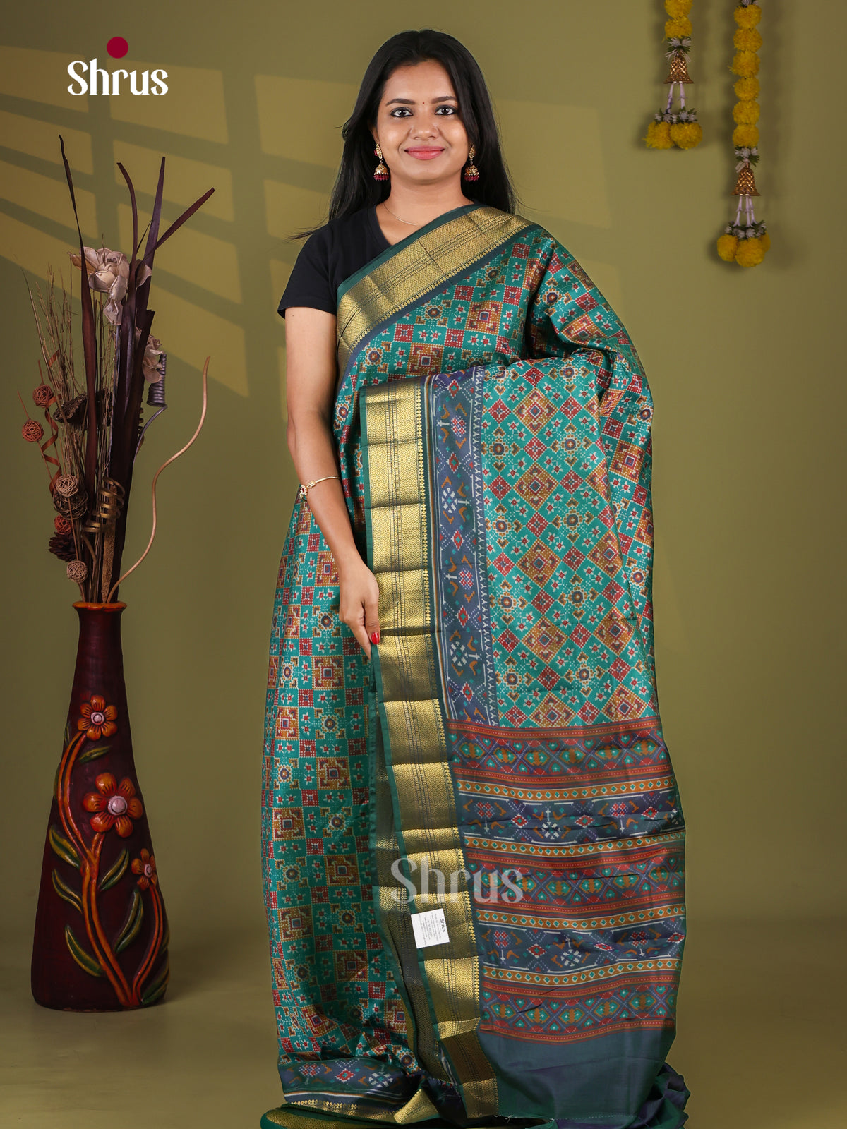 Semi Patola Saree - EJ09264