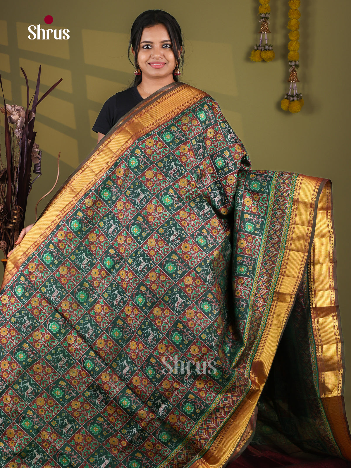 Semi Patola Saree - EJ09265