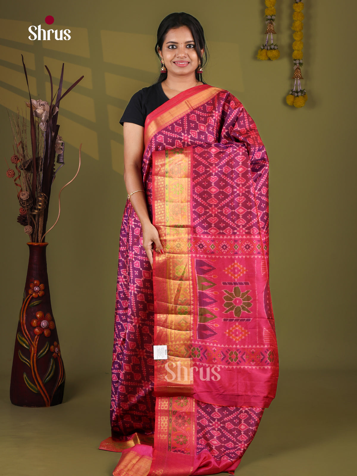 Semi Patola Saree - EJ09271