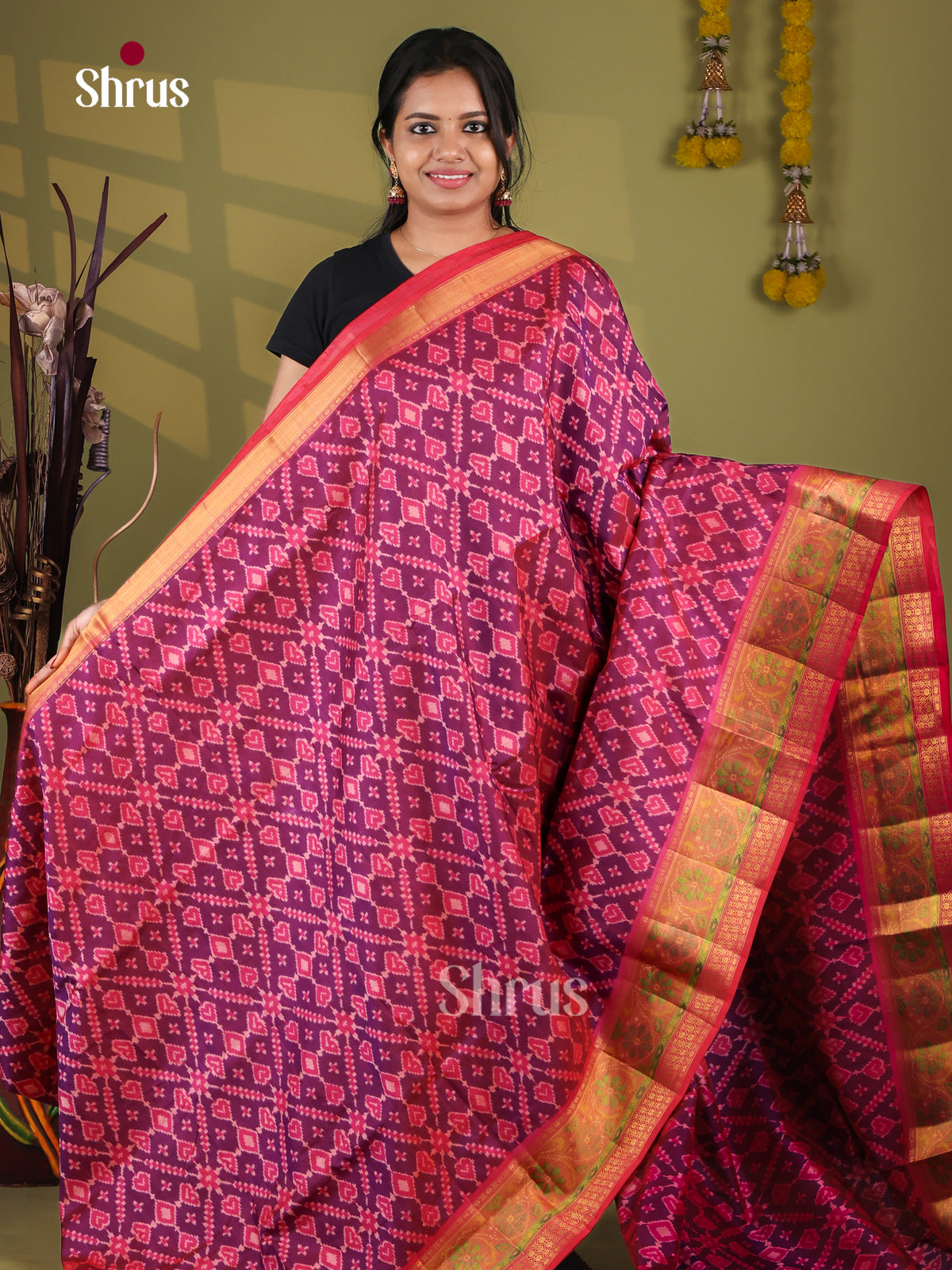Semi Patola Saree - EJ09271