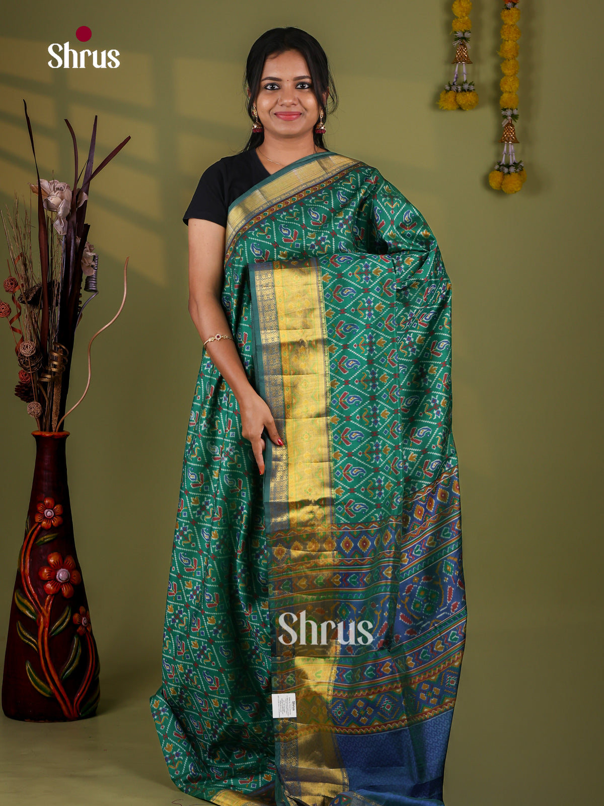 Semi Patola Saree - EJ09283