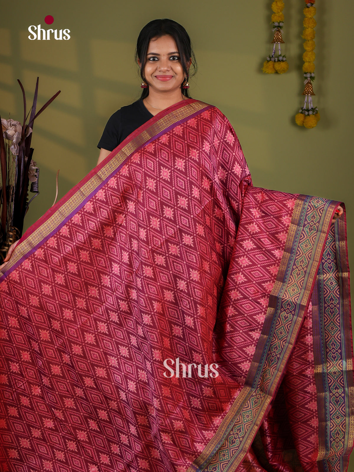 Semi Patola Saree - EJ09286