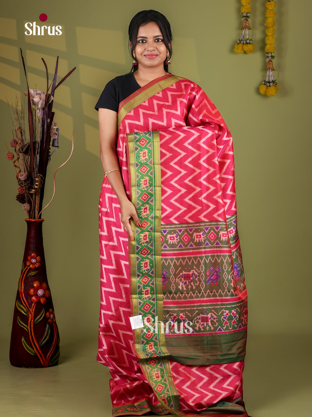 Semi Patola Saree - EJ09287