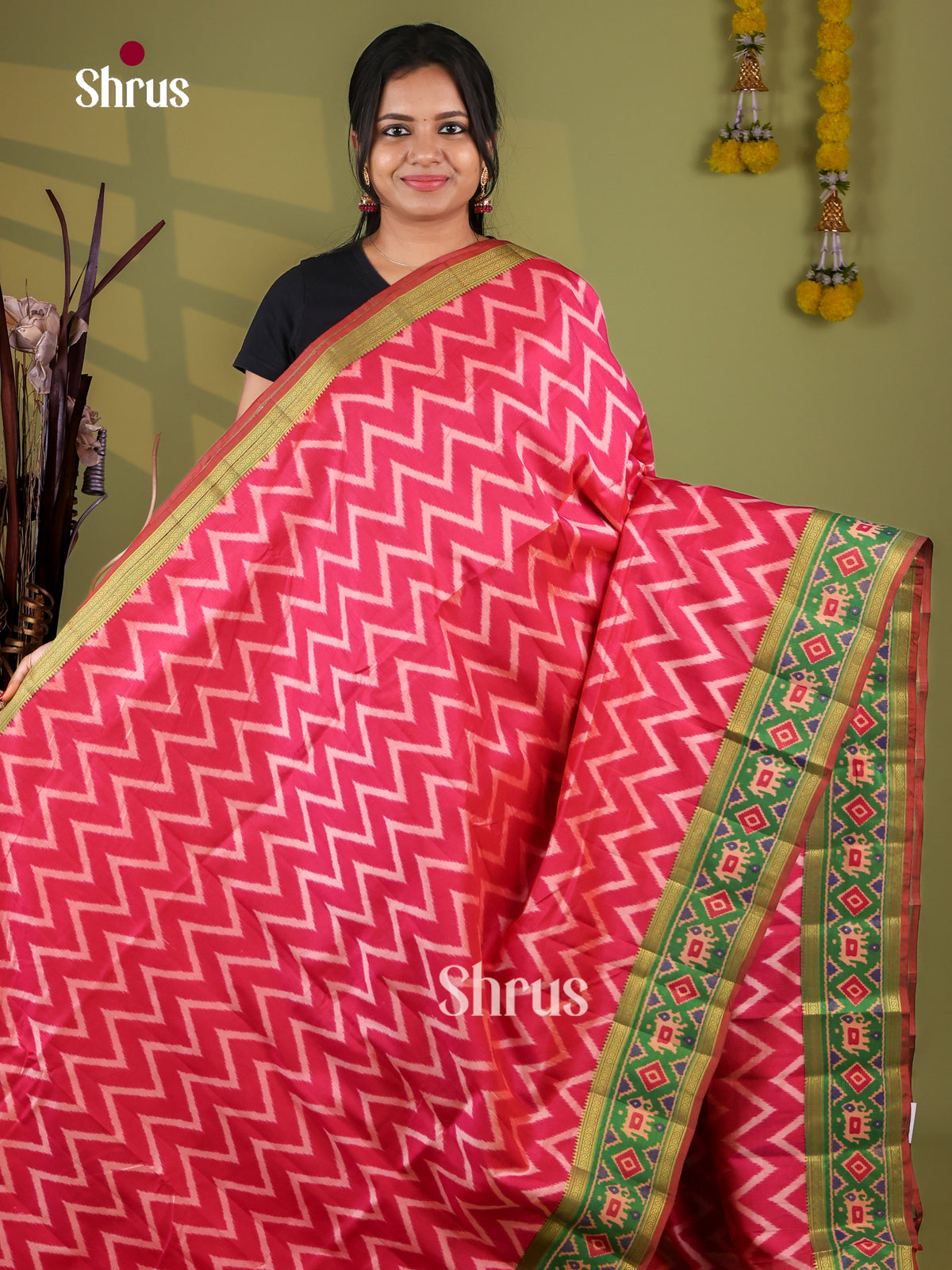 Semi Patola Saree - EJ09287
