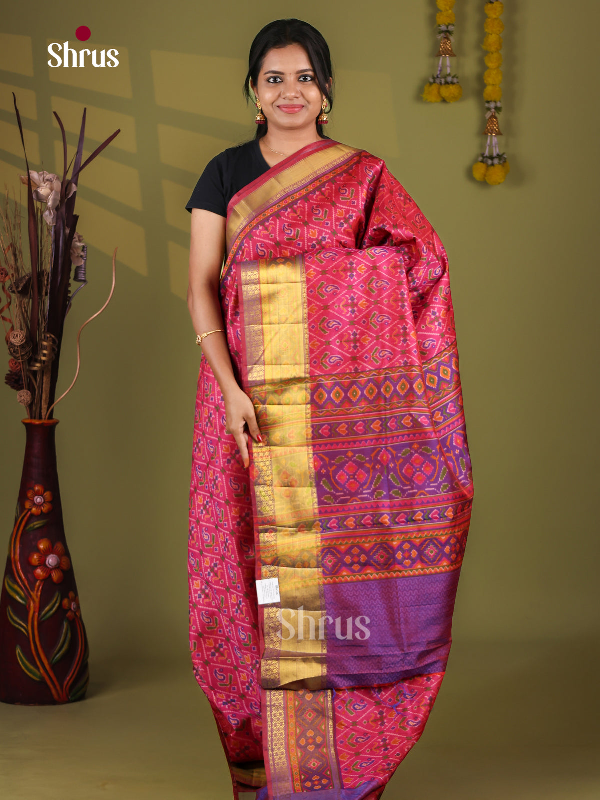 Semi Patola Saree - EJ09290