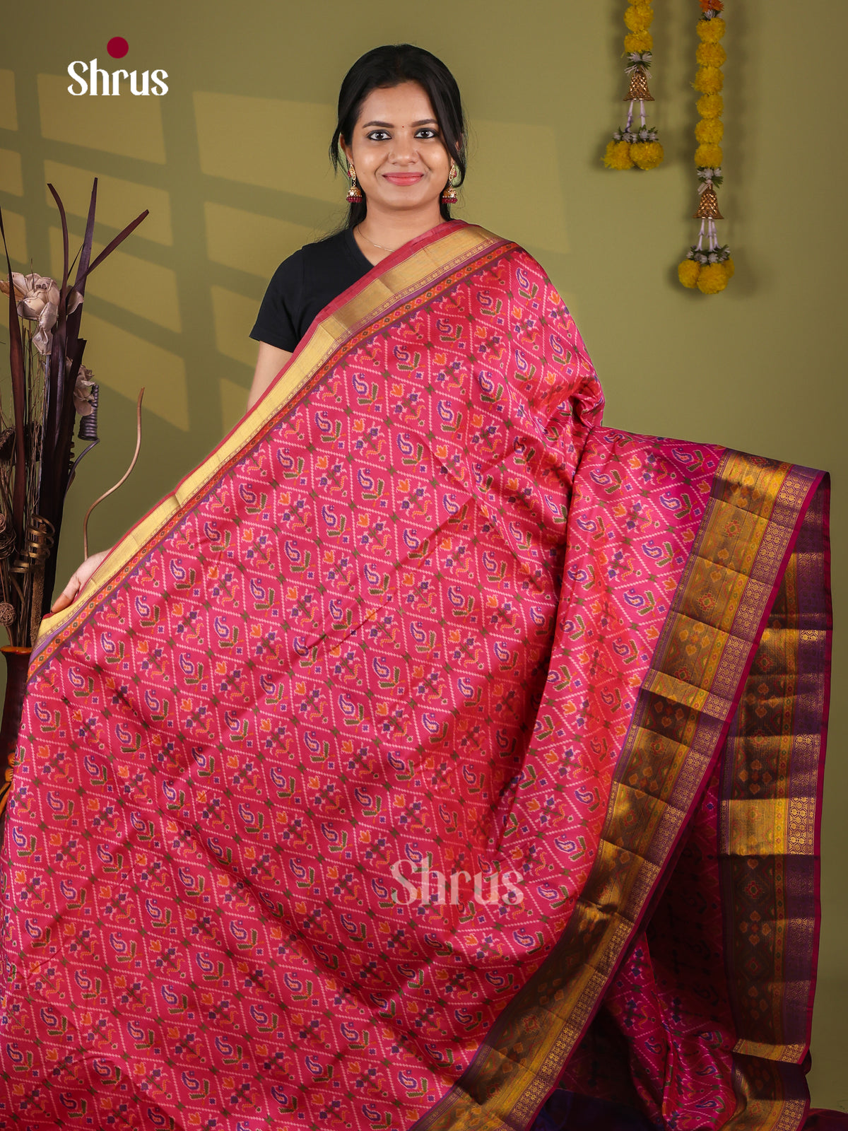 Semi Patola Saree - EJ09290