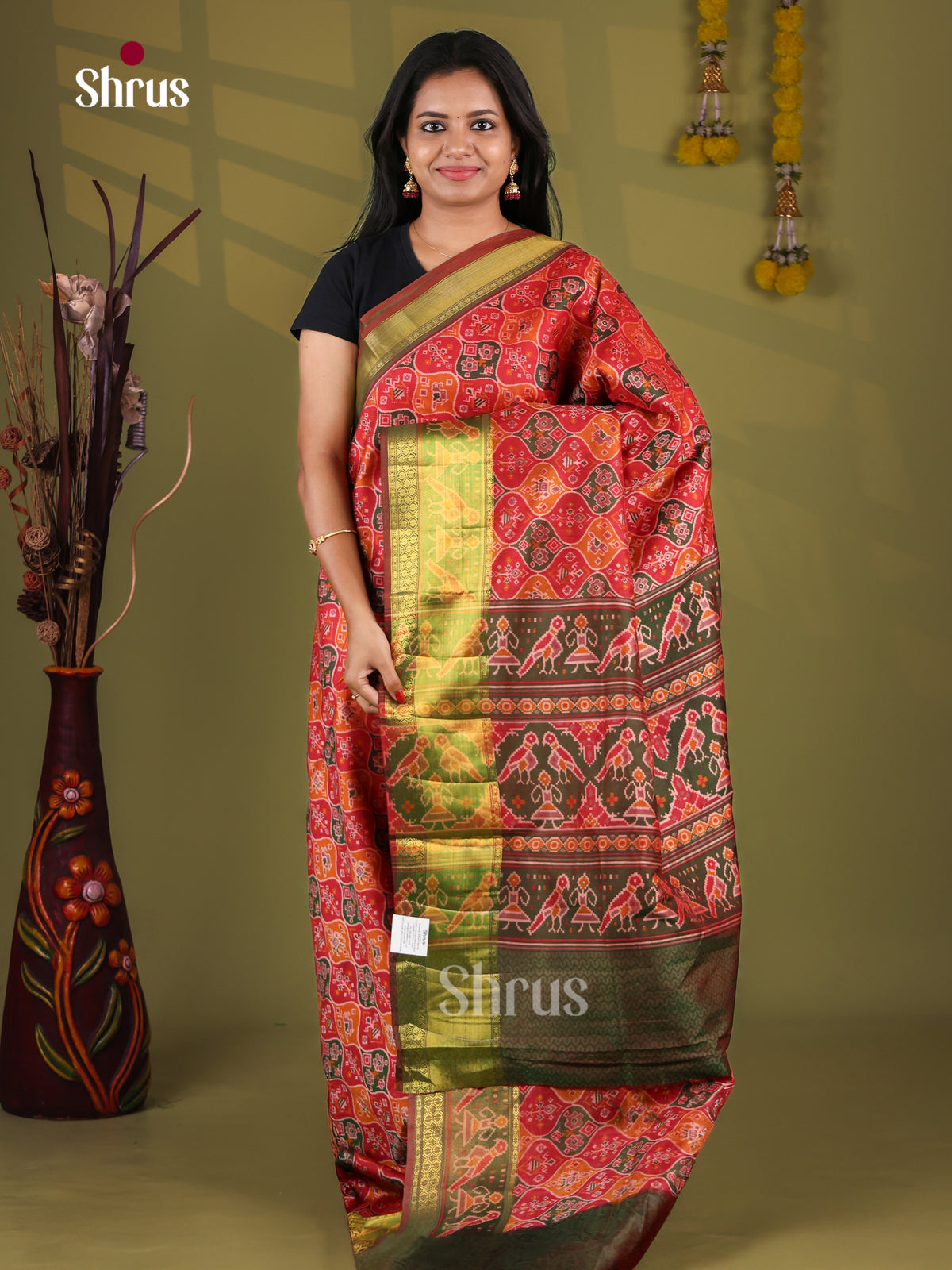 Semi Patola Saree - EJ09299