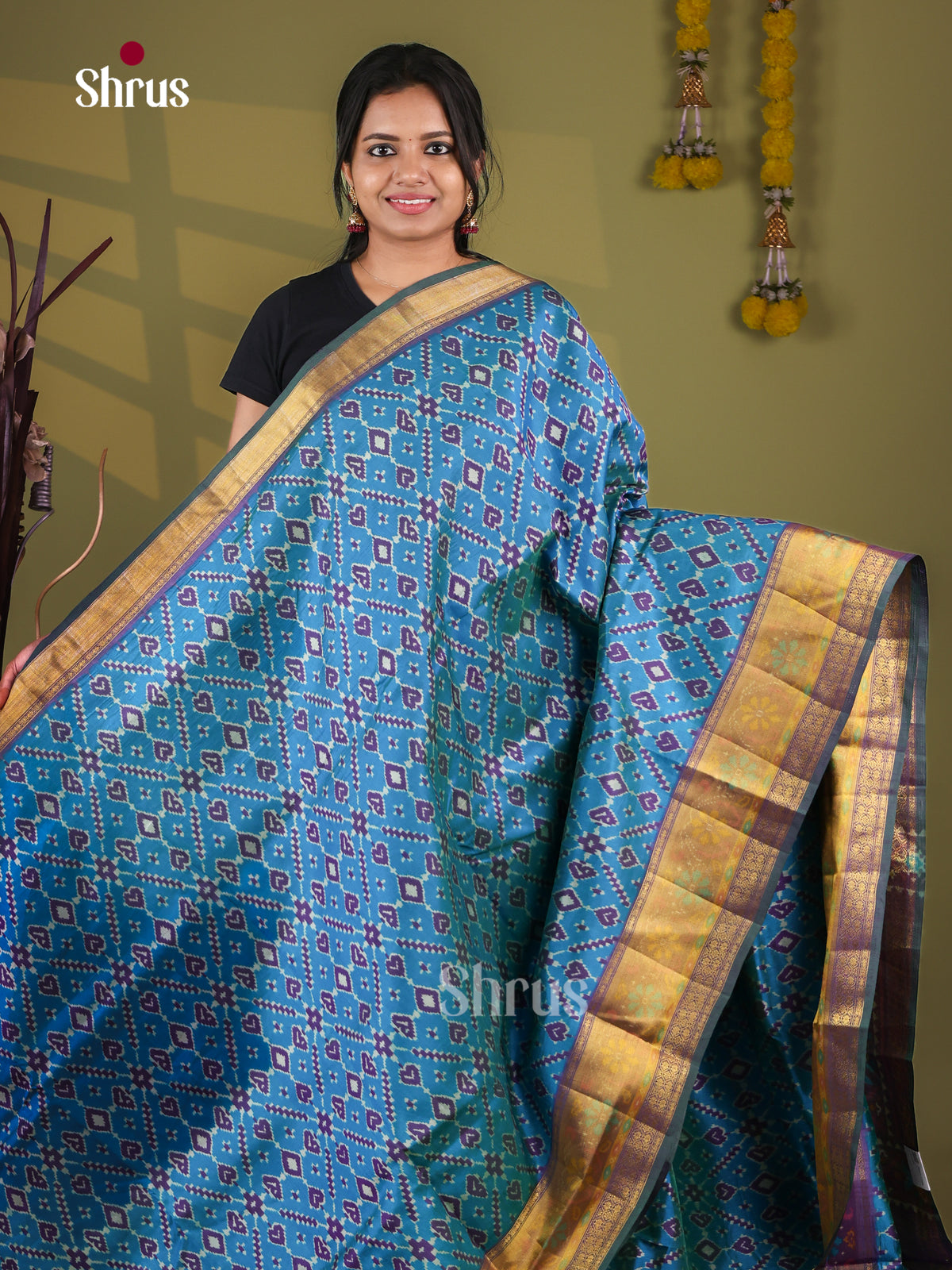 Semi Patola Saree - EJ09305
