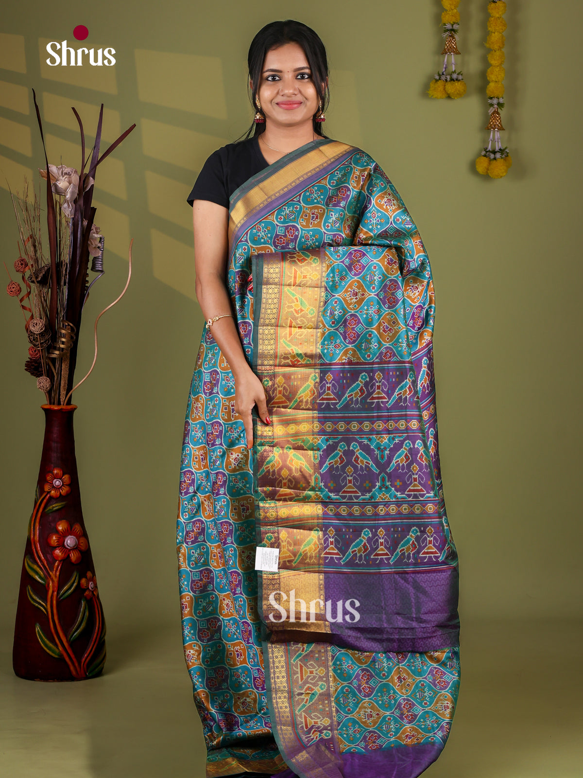 Semi Patola Saree - EJ09310