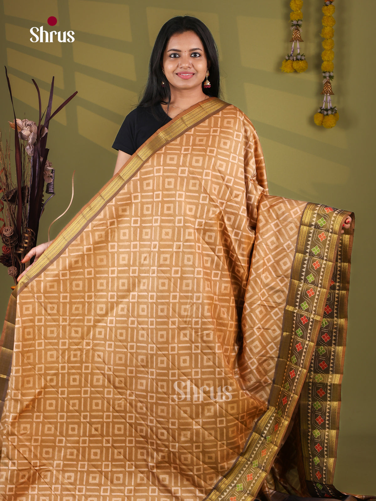 Semi Patola Saree - EJ09319