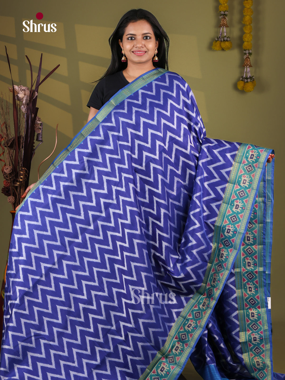 Semi Patola Saree - EJ09336